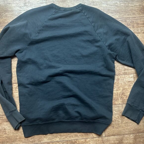 Mens AG Relaxed Crew Neck Pullover in Gray - Picture 2 of 4